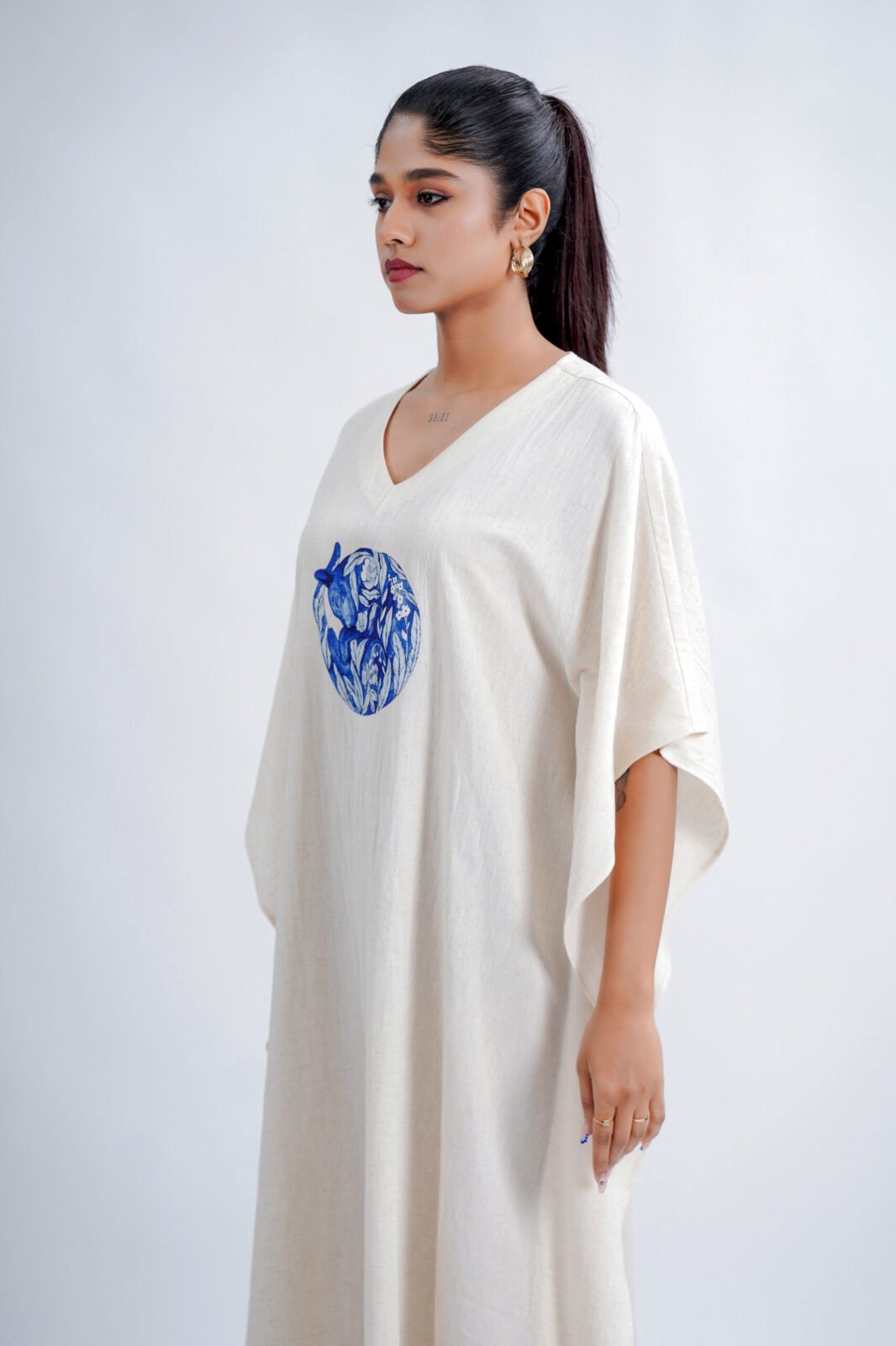 LINEN COTTON KAFTAN