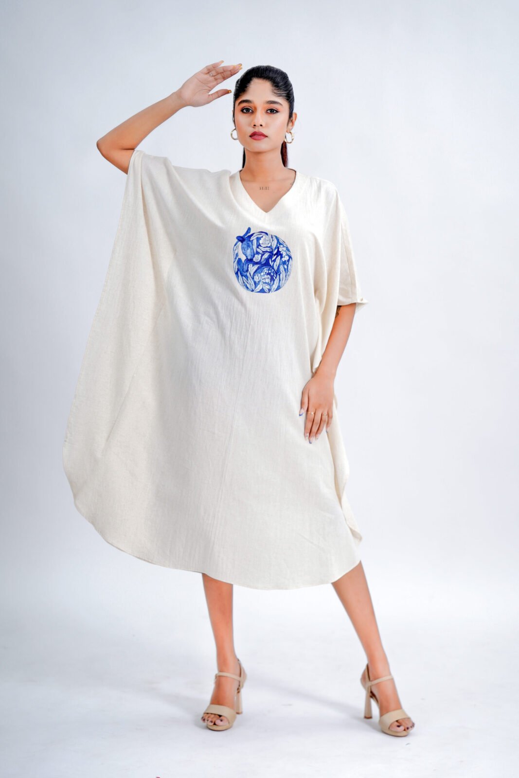 LINEN COTTON KAFTAN