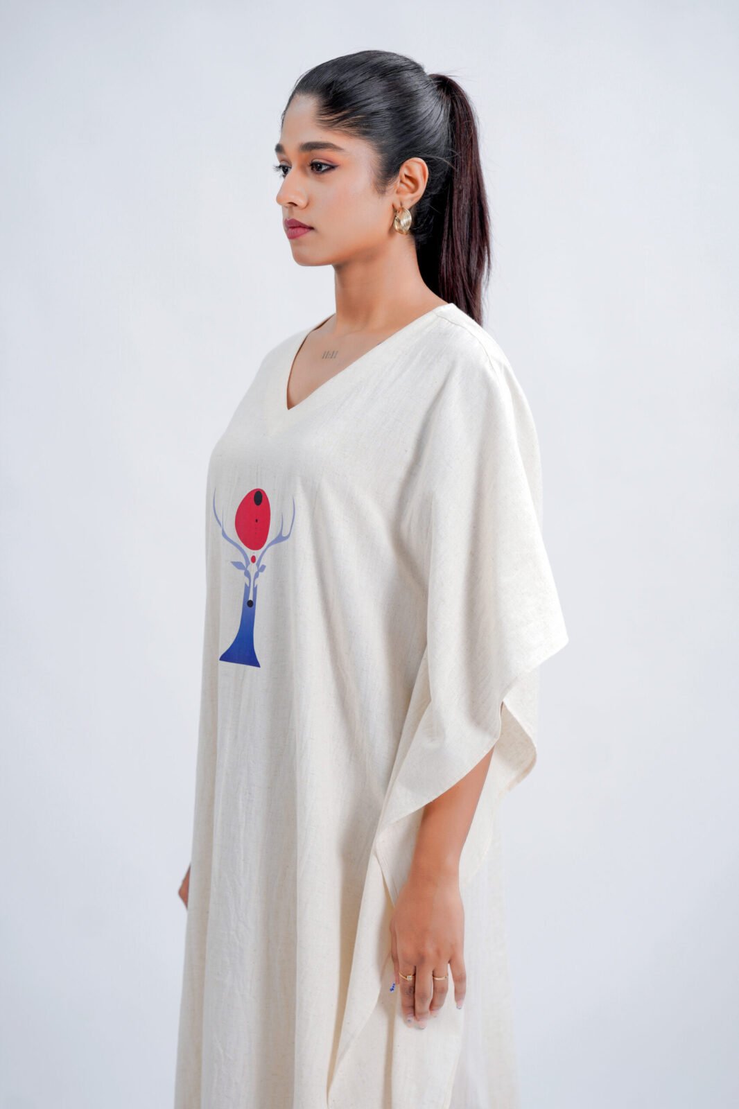 LINEN COTTON KAFTAN