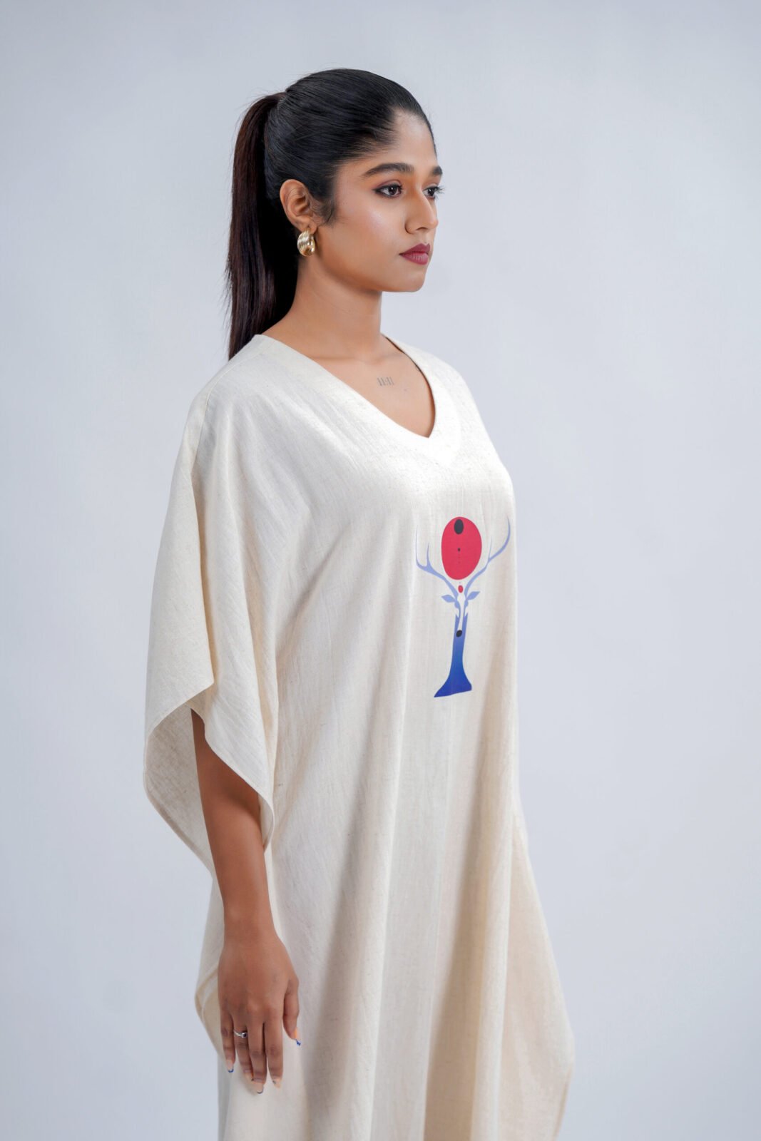LINEN COTTON KAFTAN