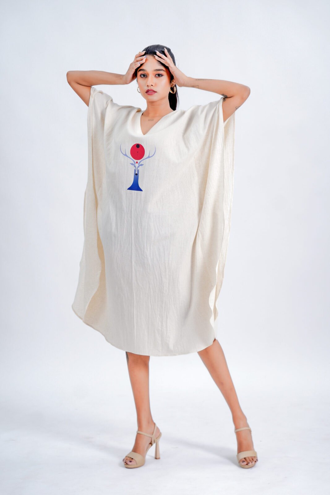 LINEN COTTON KAFTAN