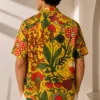 MUSLIN SILK FLORAL SHIRT MUSLIN SILK FLORAL SHIRT