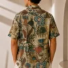 MUSLIN SILK FLORAL SHIRT MUSLIN SILK FLORAL SHIRT